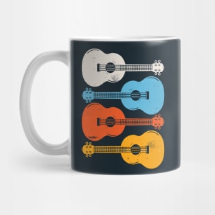 Cute & Colorful Guitar Illustration // Guitar Player Mug